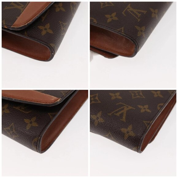 LOUIS VUITTON Monogram Bordeaux 24 Shoulder Bag M51798 LV Auth BA6495 - Picture 14 of 16